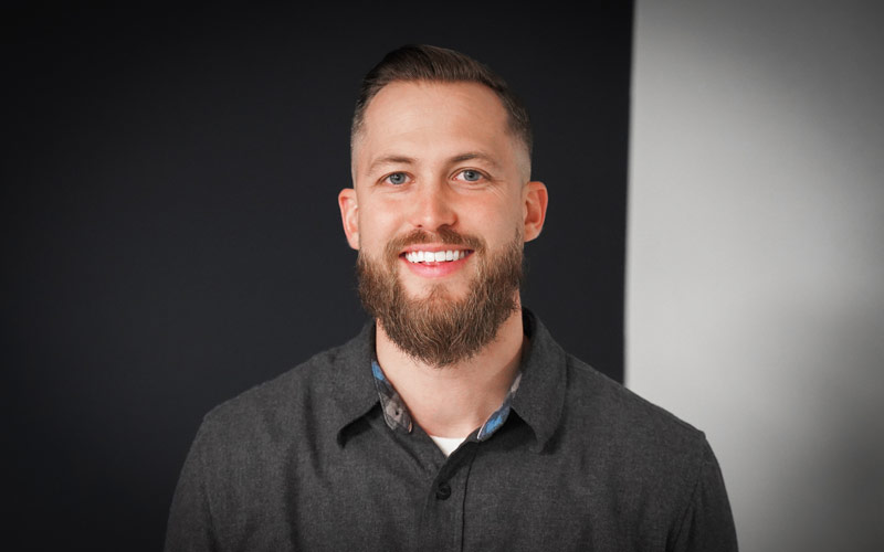 Nate Kaunley, Outreach's President and Executive Director, smiling and looking at the camera.